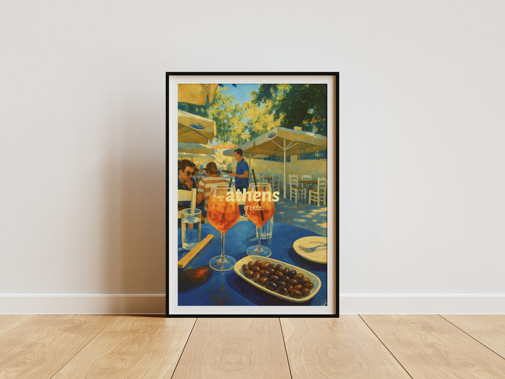 Athens, Greece Wall Art Print